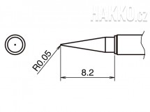 Pájecí hroty HAKKO T52-I005, 2ks/bal