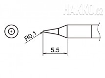 Pájecí hrot HAKKO T50-I01