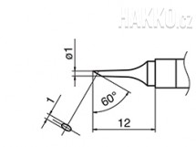 Pájecí hrot HAKKO T36-C1/1C