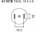  - Tryska A1187B-TSOL 18.5x8 mm