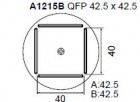  - Tryska A1215B-QFP 42.5x42.5 mm
