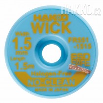 Odpájecí lanko HAKKO WICK FR551-1515-E, 1,5mmx1,5m