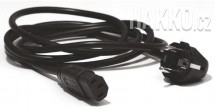 Napájecí kabel třižilový s evropskou zásuvkou 230 V CE B2424