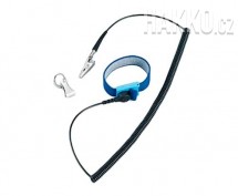 Antistatický náramek HAKKO 442B-01, 1,5m, modrý