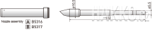 Pájecí hrot HAKKO T33-BC4