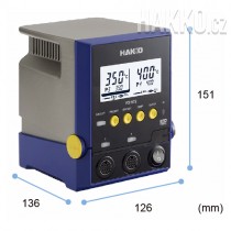 ESD digitální duální pájecí stanice HAKKO FX-972