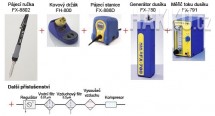 ESD pájecí stanice Hakko FX-888D stříbrná