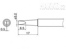 Pájecí hrot HAKKO T34-D32