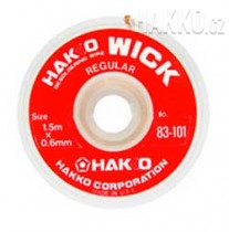 Odpájecí lanko Hakko Wick 83-101, 1,5mx0,6mm