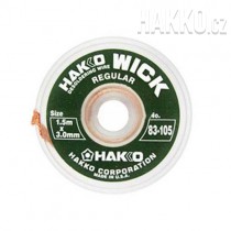 Odpájecí lanko Hakko Wick 83-105, 1,5mx3mm