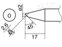 Pájecí hrot T33-BC2