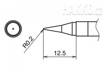Pájecí hrot HAKKO T39-IL02