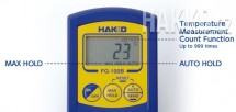 Měřič teploty hrotů Hakko FG-100B-71, včetně kalibračního certifikátu