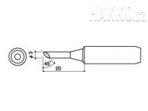 Pájecí hrot 900L-T-3CF
