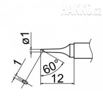 Pájecí hrot T12-C1