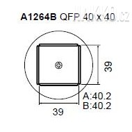Určeno pro pouzdra QFP 32x32 mm