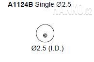 Určeno pro pouzdra:A1124B Ø 2.5