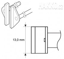 Pájecí hrot A1382 (SOP 13L) pro termokleště FX-8804