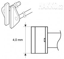 Pájecí hrot A1390 (SOP 4L) pro termokleště FX-8804