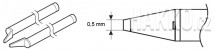Pájecí hrot A1577 (CHIP 0,5L) pro termokleště FX-8804