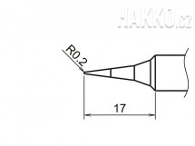 Pájecí hrot HAKKO T19-I