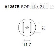 Určeno pro pouzdra:SOP 11x21 mm 