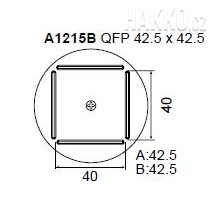 Určeno pro pouzdra QFP 42.5x42.5 mm 