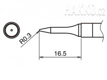 Pájecí hrot HAKKO T39-BS03