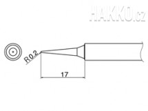 Pájecí hrot HAKKO T34-I