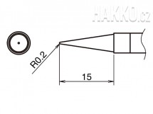 Pájecí hrot HAKKO T39-BLL02