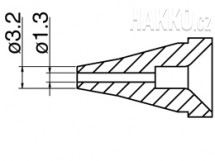 Odpájecí hrot N60-03