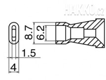 Odpájecí hrot N60-09