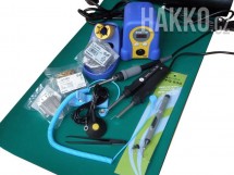 ESD / antistatická pájecí stanice Hakko FX-888D modrožlutá - SET III.