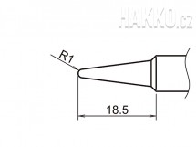 Pájecí hrot HAKKO T19-B2