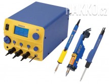 Opravářská stanice Hakko FM-206 v základní sestavě.