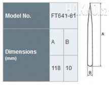 Pinzeta Hakko FT641-81