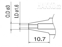 Odpájecí hrot N3-16