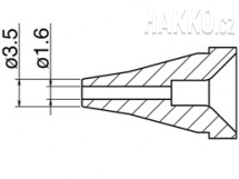 Odpájecí hrot N60-04