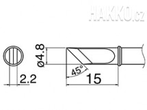 Pájecí hrot T31-01KU