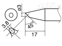 Pájecí hrot T33-BC3