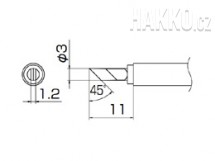 Pájecí hrot T13-KU