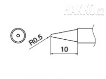 Pájecí hrot T15-B2 - 0,5B