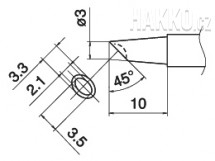 Pájecí hrot T15-BCM3