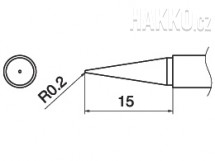 Pájecí hrot T15-BLL