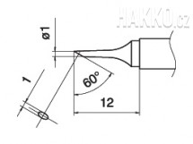 Pájecí hrot T15-C1