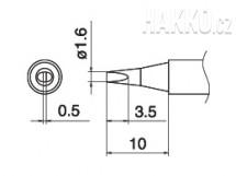 Pájecí hrot T15-D16