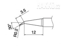 Pájecí hrot T15-J02 - RSB