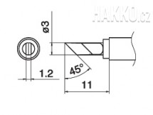 Pájecí hrot T15-KU