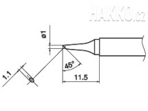 Pájecí hrot T17-BC1