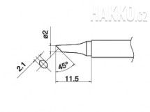 Pájecí hrot T17-BC2